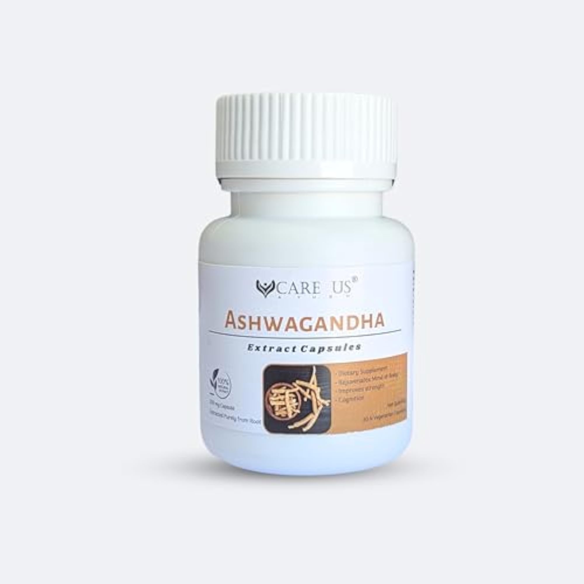 Ashwagandha Extract Capsules, 30 Capsules, Pack of 2